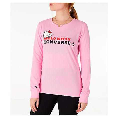 converse hello kitty shirt
