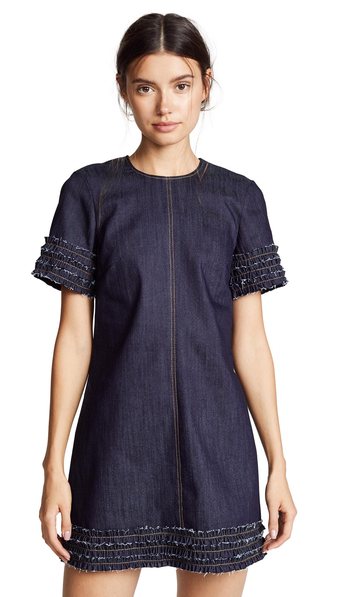 cinq a sept denim dress