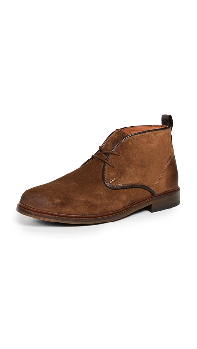 Shop Shoe The Bear Dalton Suede Chukka Boots In Brown