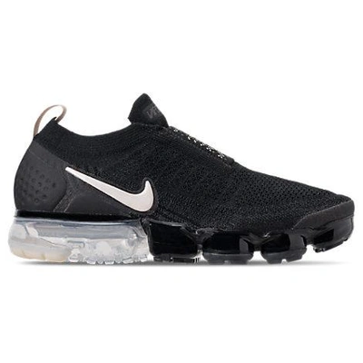 Shop Nike Women's Air Vapormax Flyknit Moc 2 Running Shoes, Black - Size 9.5