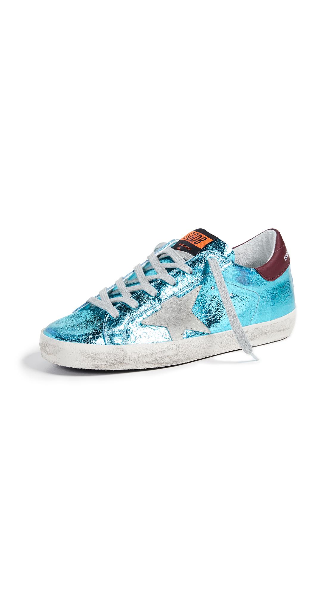 golden goose sneakers metallic