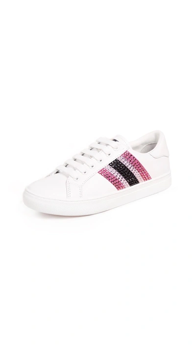 Shop Marc Jacobs Empire Strass Sneakers In Pink Multi