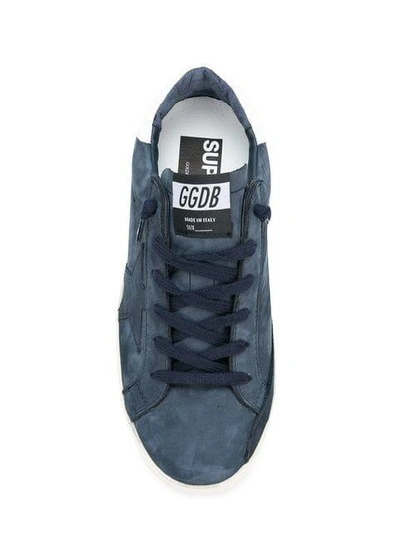 Shop Golden Goose Deluxe Brand Superstar Sneakers - Blue