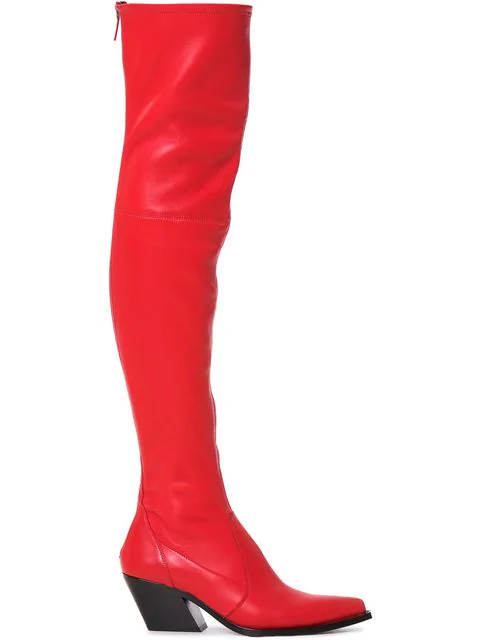 red givenchy boots