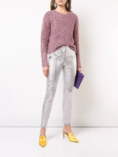 Shop Sies Marjan Skinny Trousers In Grey