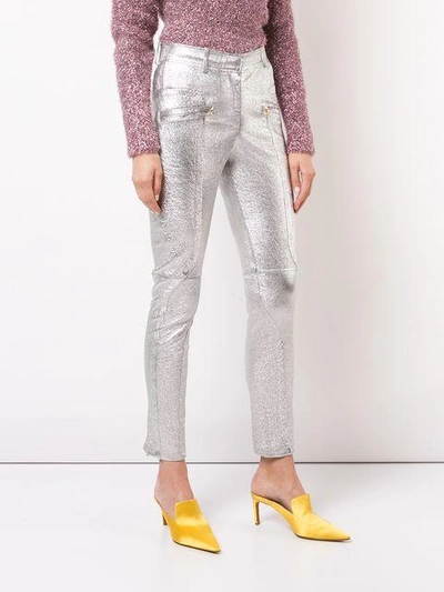 Shop Sies Marjan Skinny Trousers In Grey