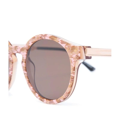 Shop Thierry Lasry Silenty Round Sunglasses In Multi