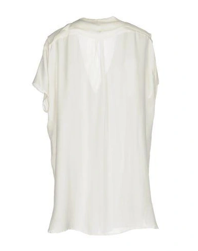 Shop Lanvin Blouses In White