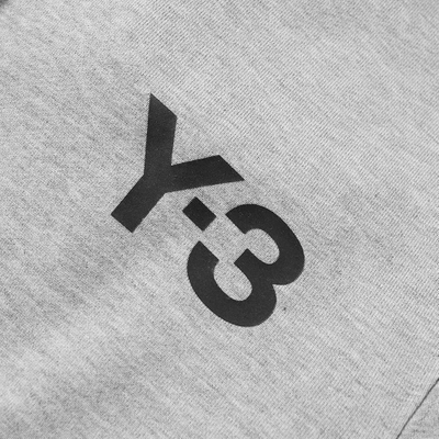Shop Y-3 Classic Logo Popover Hoody In Grey