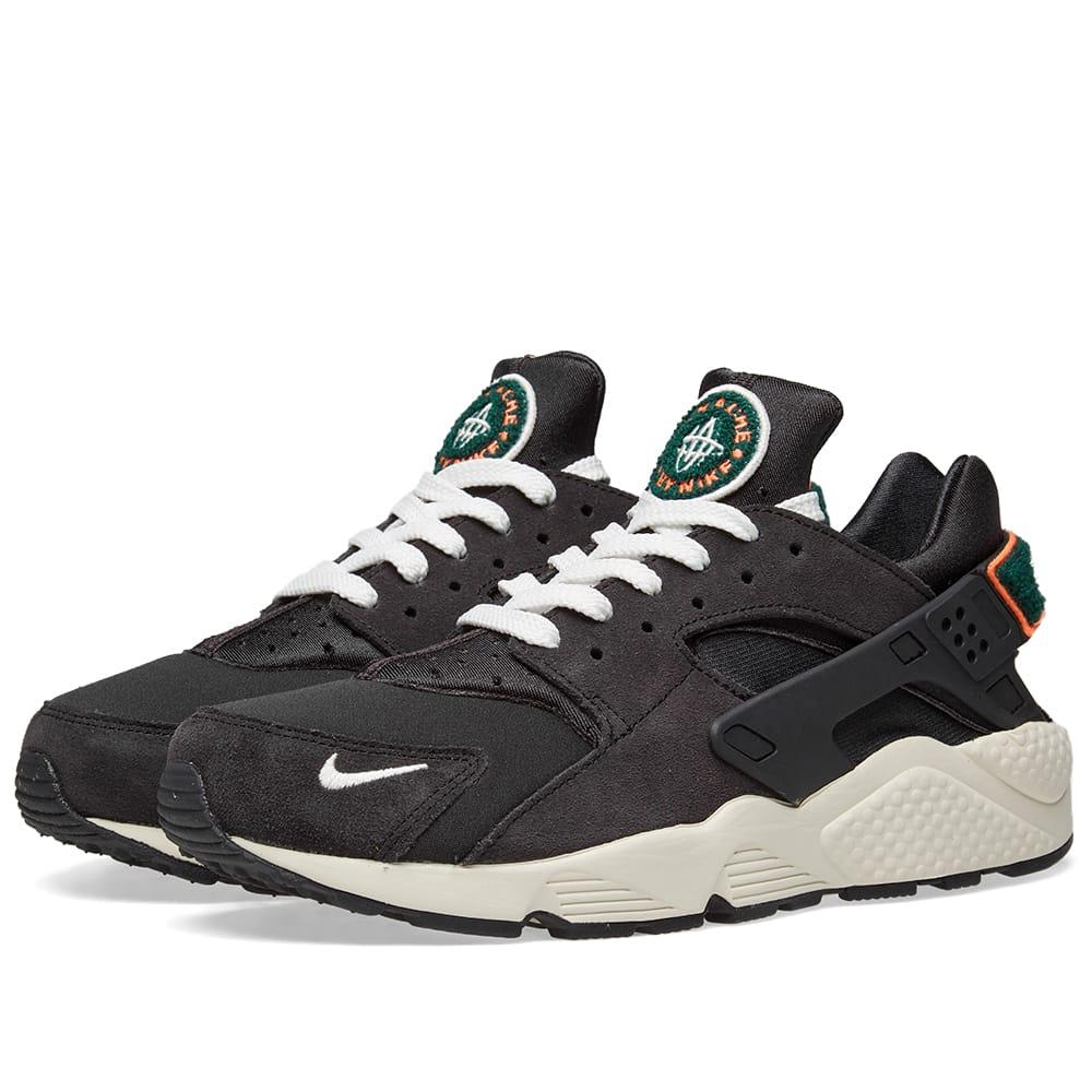 nike huarache premium black