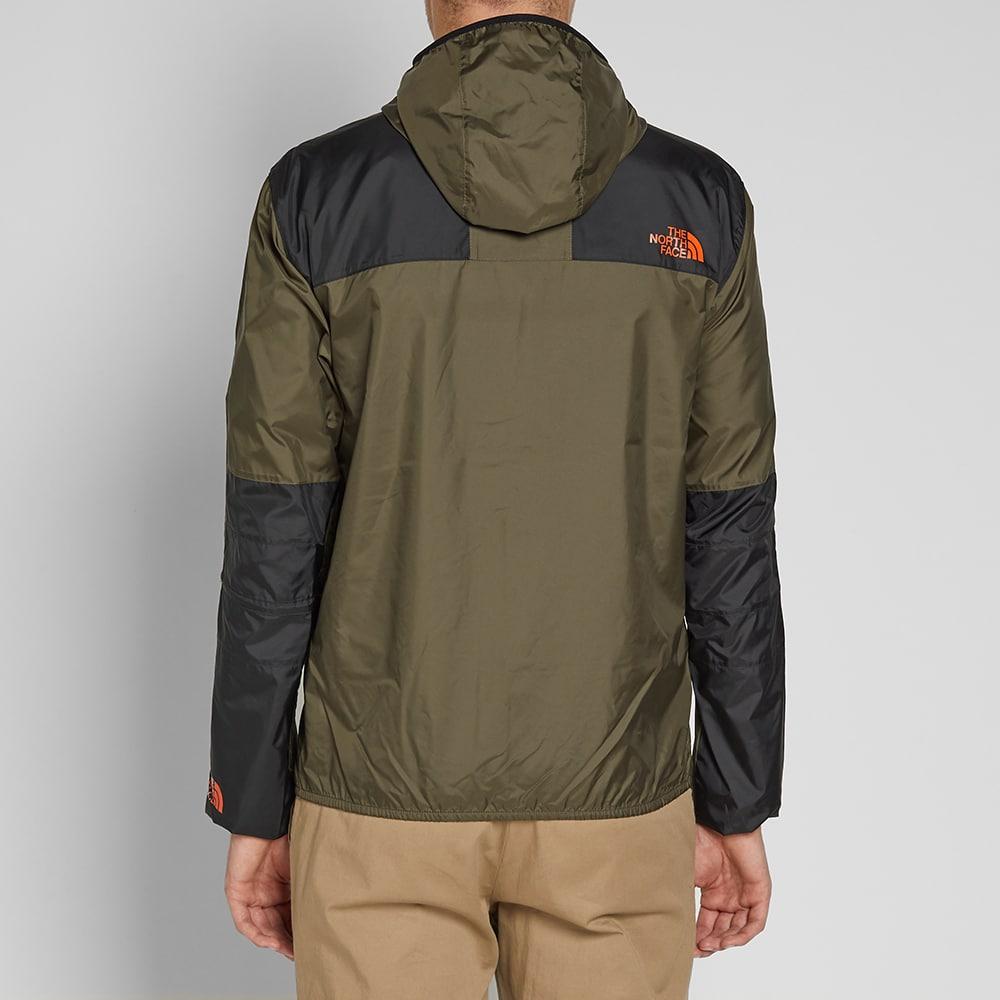 north face 1985 green