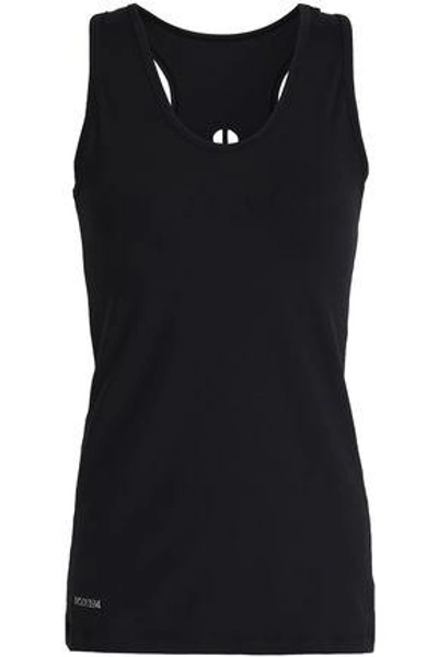 Shop Bodyism Woman Laser-cut Stretch Tank Black