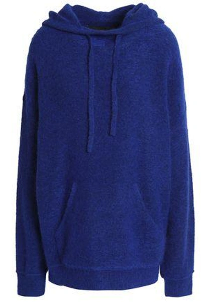 Shop By Malene Birger Woman Knitted Hooded Sweater Royal Blue