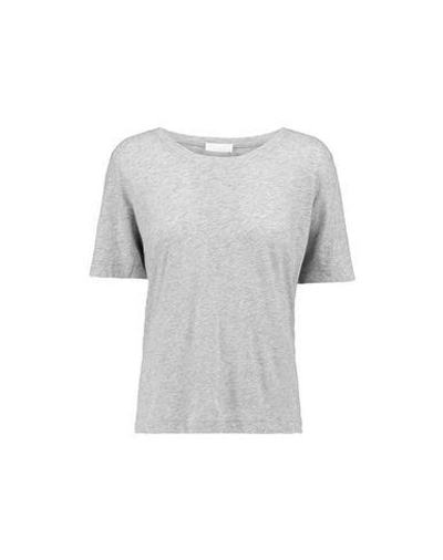 Shop Dkny T-shirt In Grey