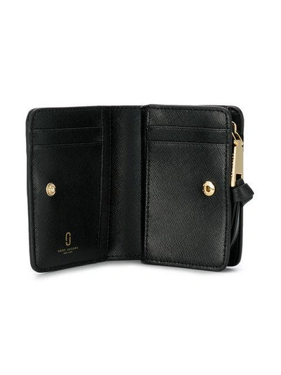 Shop Marc Jacobs Playboy Mini Compact Wallet - Black