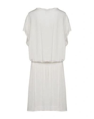 Shop Ann Demeulemeester Knee-length Dresses In White