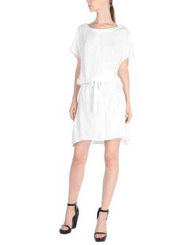 Shop Ann Demeulemeester Knee-length Dresses In White