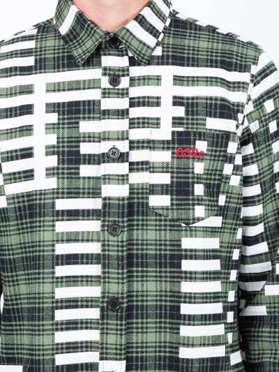Shop 032c Wwb Flannel Shirt