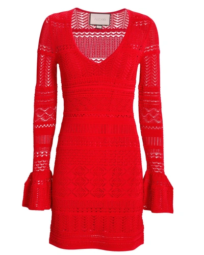 Shop Alexis Rexana Knit Mini Dress