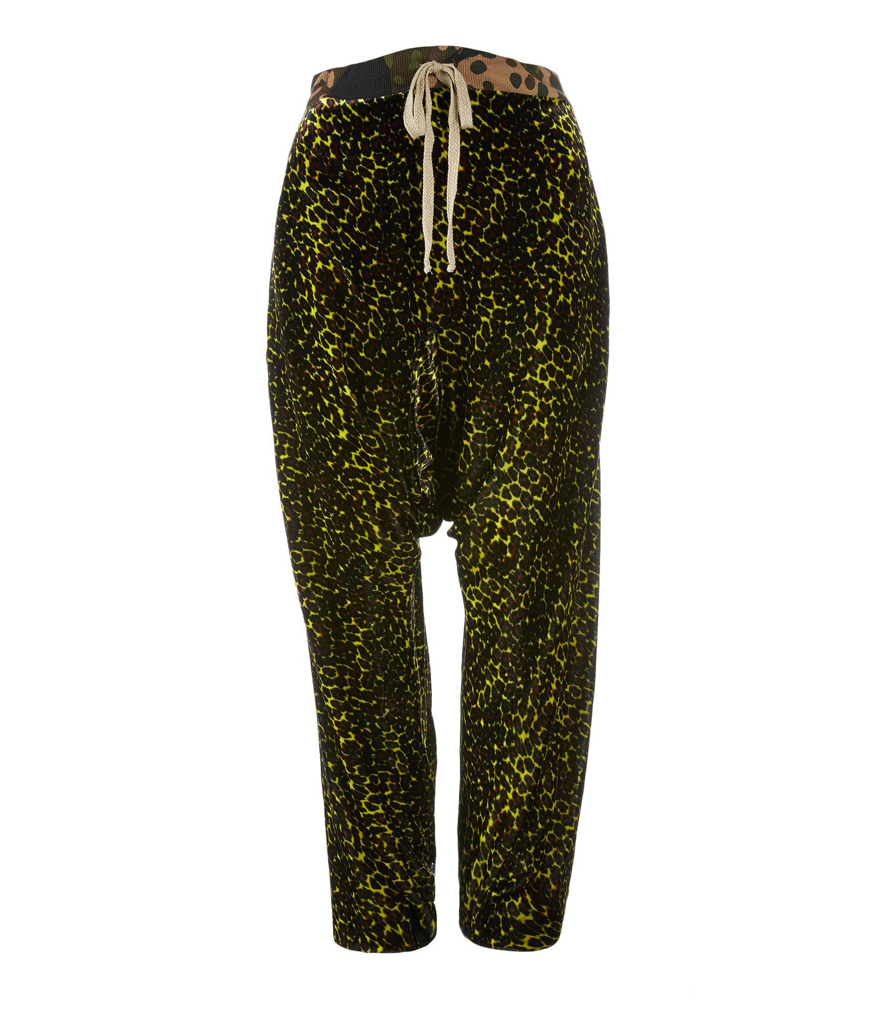 leopard print tracksuit bottoms