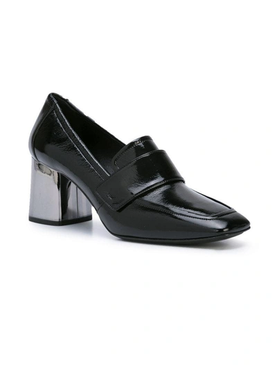 Shop Casadei Mid-heel Loafers - Black