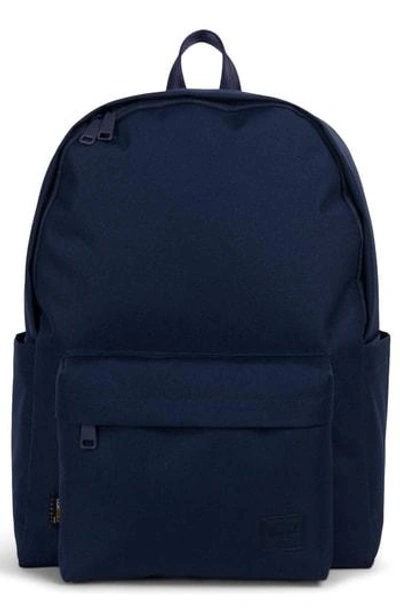 Shop Herschel Supply Co Berg Backpack - Blue In Pea Coat