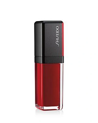 Shop Shiseido Lacquerink Lip Shine In 307 Scarlet Glare
