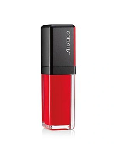 Shop Shiseido Lacquerink Lip Shine In 304 Techno Red