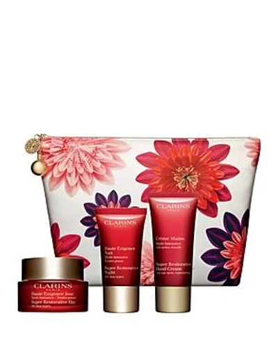 Shop Clarins Super Restorative Age Fighters Skin Solutions Gift Set ($185 Value)