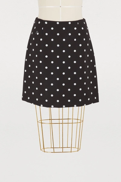 Shop Vivetta Klee Mini Skirt In Black