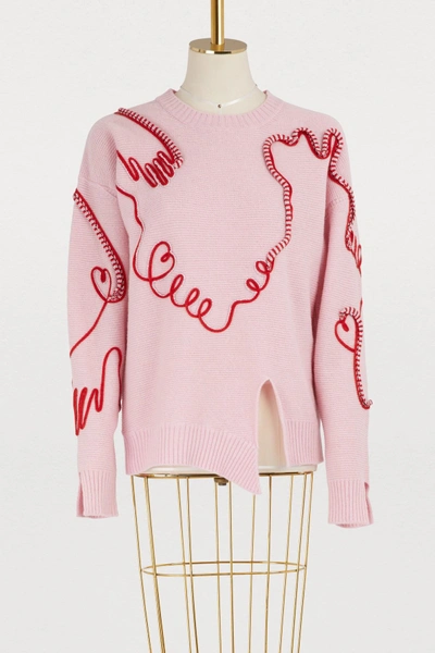 Shop Vivetta Leistikow Sweater In Pink