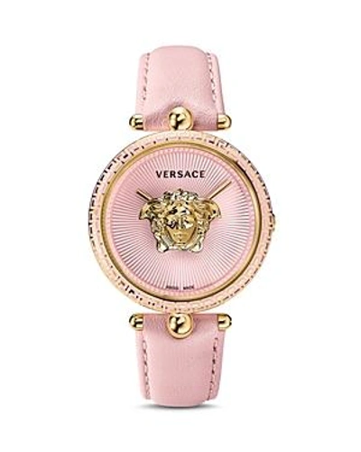 Shop Versace Palazzo Pink Empire Watch, 39mm