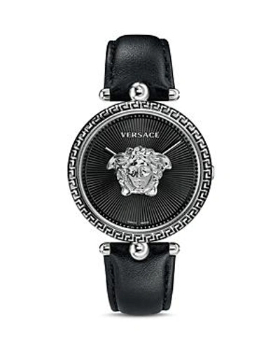 Shop Versace Palazzo Black Empire Watch, 39mm