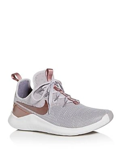 Nike Women s Free Tr 8 Lace Up Sneakers In Atmosphere Grey Mauve