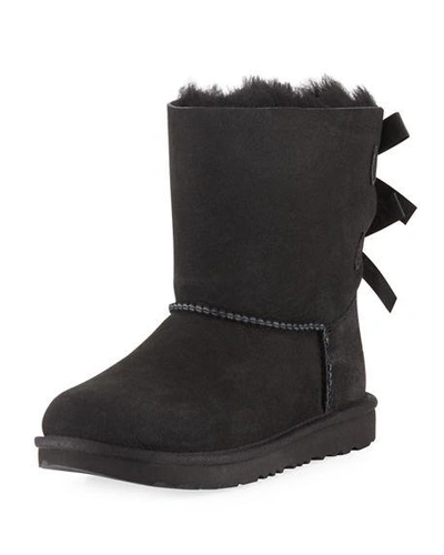 Ugg Bailey Bow Ii Boot, Toddler Sizes 6-12 In Black