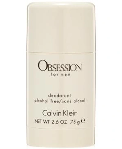 Calvin Klein Men's Obsession For Men Deodorant Stick, 2.6-oz.