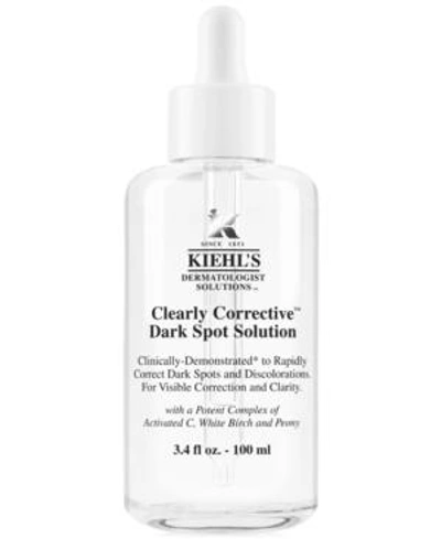 Shop Kiehl's Since 1851 Dermatologist Solutions Clearly Corrective Dark Spot Solution, 3.4-oz. In No Color
