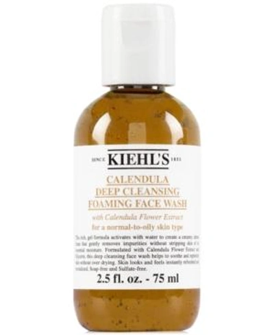 Shop Kiehl's Since 1851 Calendula Deep Cleansing Foaming Face Wash, 2.5 Fl. Oz. In No Color