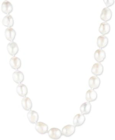 Shop Carolee Silver-tone Imitation & Freshwater Pearl (4-12mm) 16" Collar Necklace