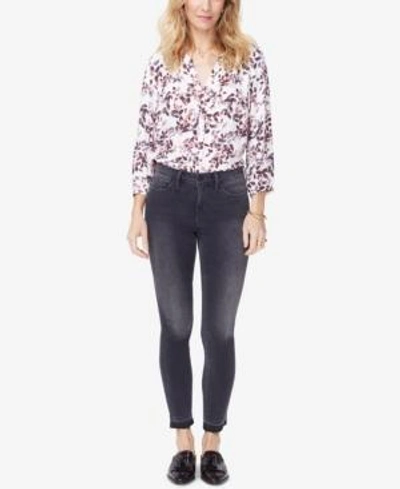Shop Nydj Ami Tummy-control Ankle Skinny Jeans In Olympic
