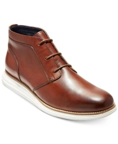 Shop Cole Haan Men's Original Grand Chukkas Men's Shoes In Woodbury/ Ivory