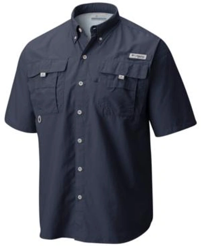 Shop Columbia Pfg Men's Bahama Ii Upf-50 Quick Dry Shirt In Collegiate