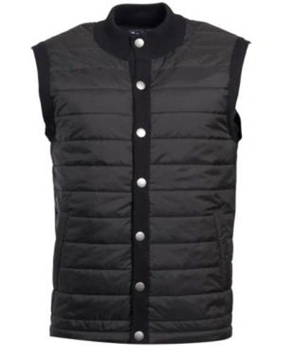 Shop Barbour Men's Essential Quilted Gilet, Created For Macy's In Black