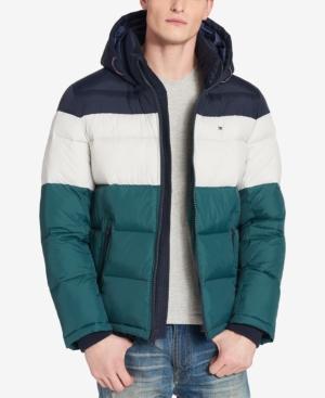 macy's tommy hilfiger down jacket