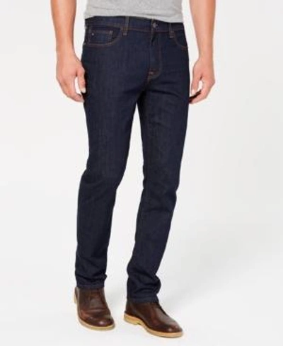 Shop Tommy Hilfiger Men's Straight-fit Stretch Jeans In Rinse Wash