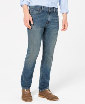 tommy hilfiger men's straight fit stretch jeans