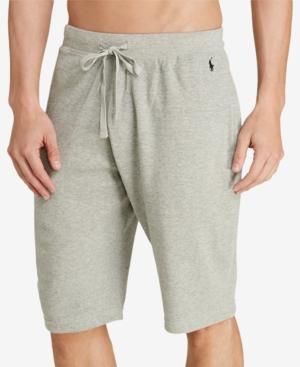 Polo Ralph Lauren Men's Waffle-knit Pajama Shorts In Andover Heather |  ModeSens