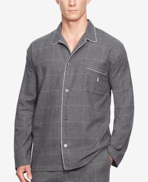 polo ralph lauren men's plaid flannel pajama pants