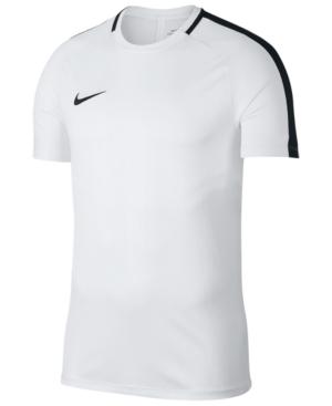 Dry Mesh-trimmed Soccer Shirt In White 