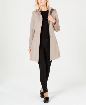 calvin klein stand collar coat